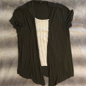 2in1 top and jacket combination